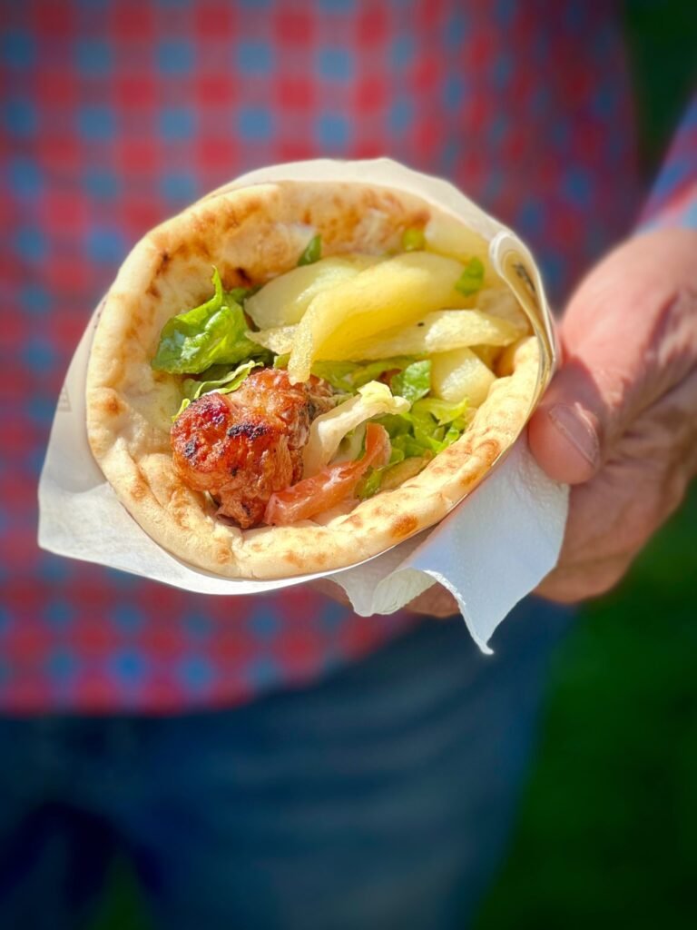 souvlaki in Athens