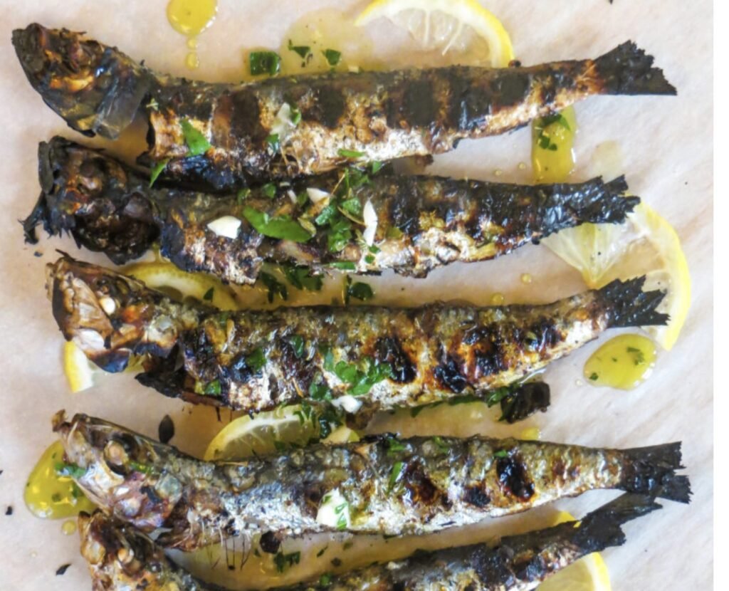 Sardines with Oregano & Chilli