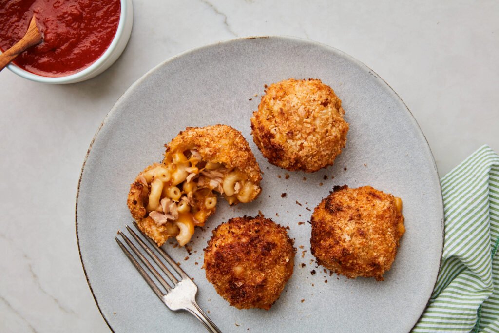 Tuna Mac And Cheese Bites Recipe