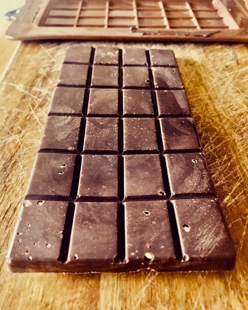 Dark Chocolate Bar with White Pepper