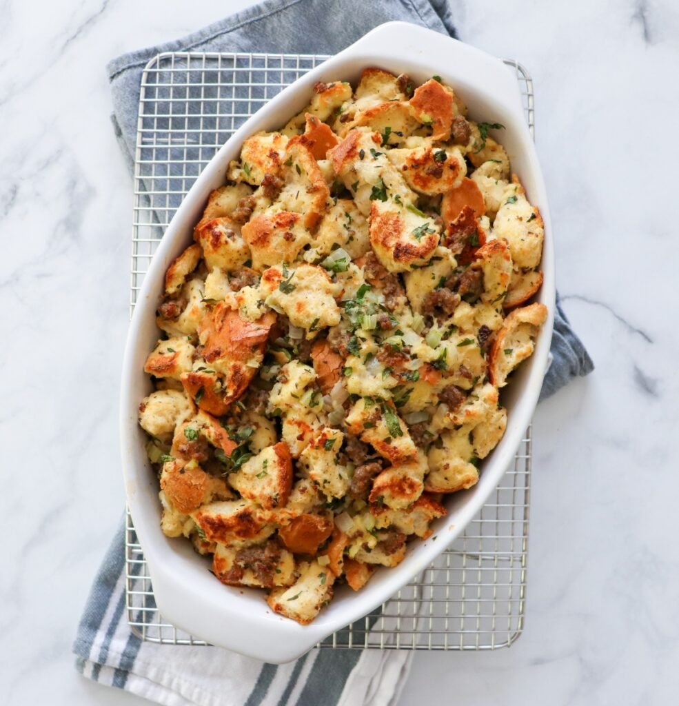 Country Sausage Dressing – Leels Cooks
