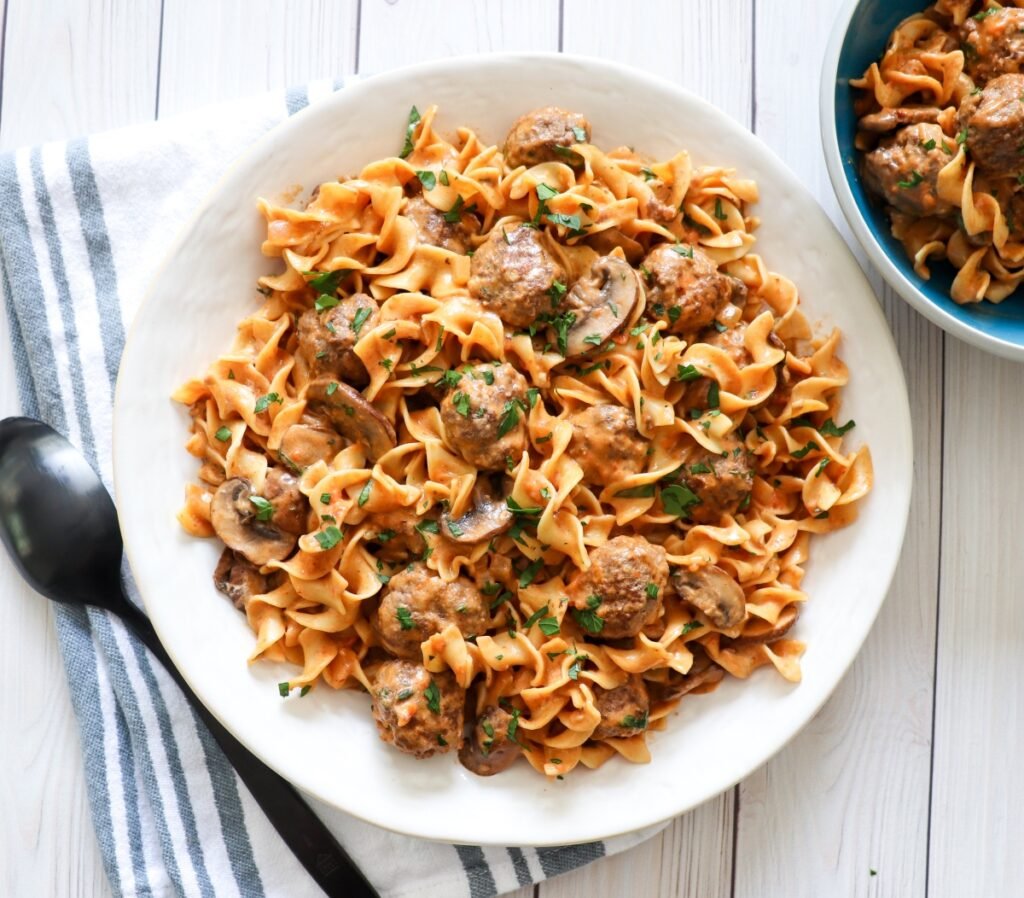 Meatball Stroganoff – Leels Cooks