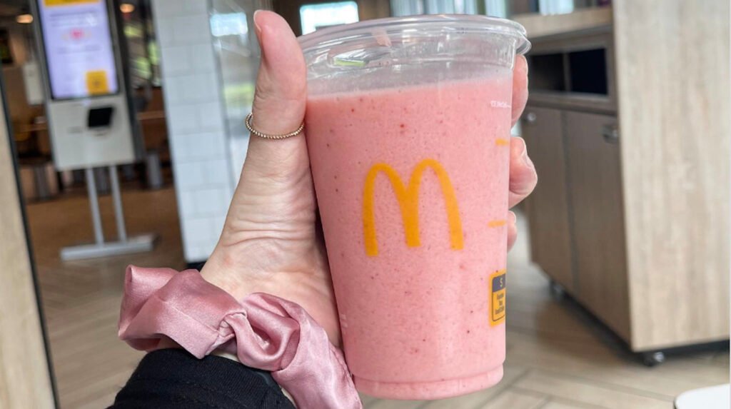 Want A Creamier McDonald's Smoothie? This Sweet Hack Does The Trick
