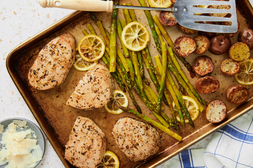 These Sheet Pan Tuna Steaks Will Make You Love Home Cooking