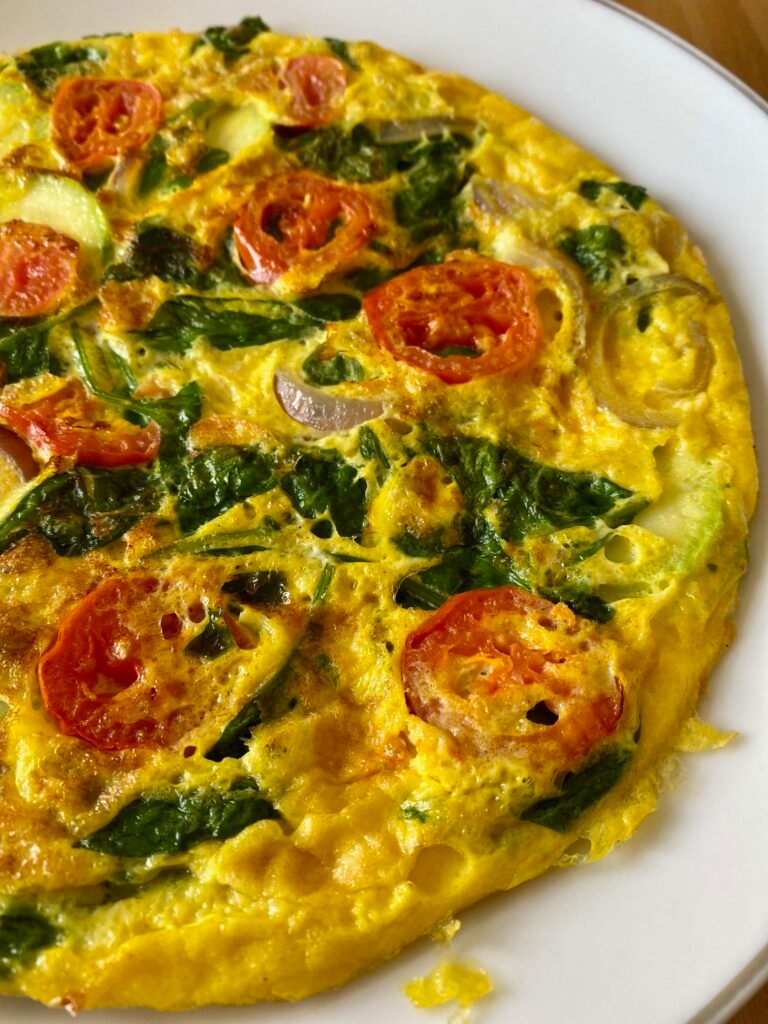 Simple Italian Vegetable Frittata Recipe